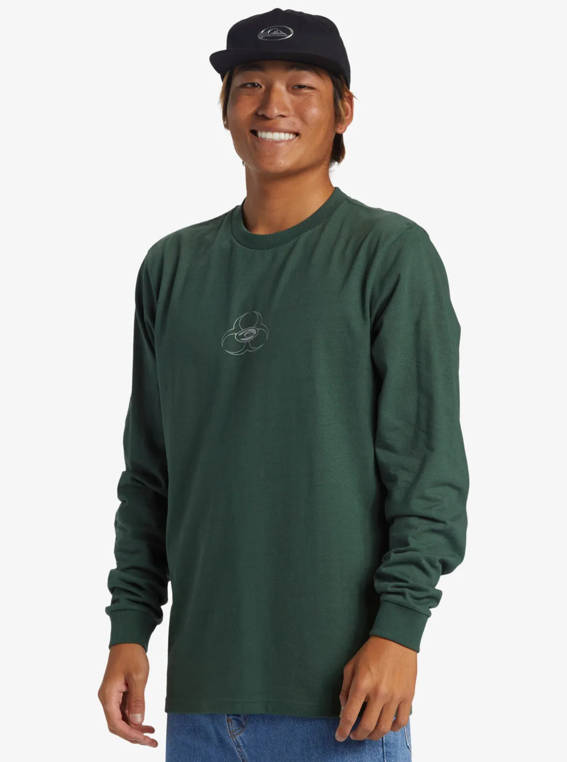 Quiksilver Bio Hazard LS Tee - Forest