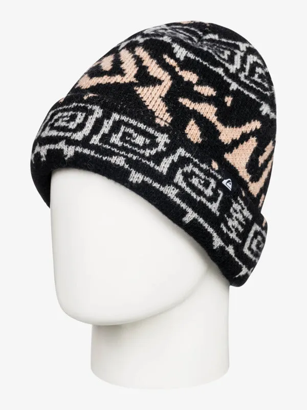 Quiksilver Mens Archive Beanie - True Black