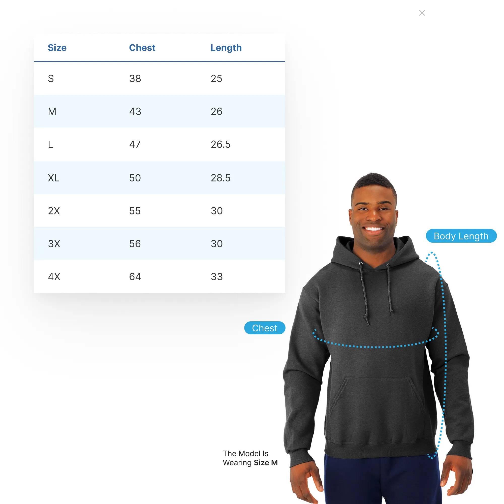 "Midwest Coast" Men's Classic Hoodie
