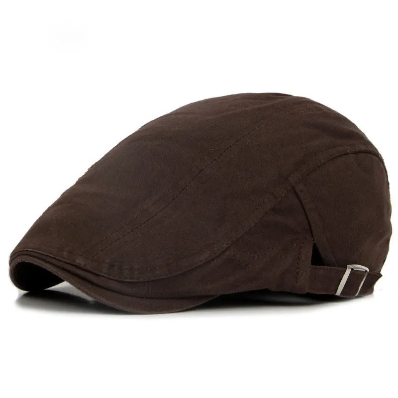 "Wilson" Cotton Flat Cap