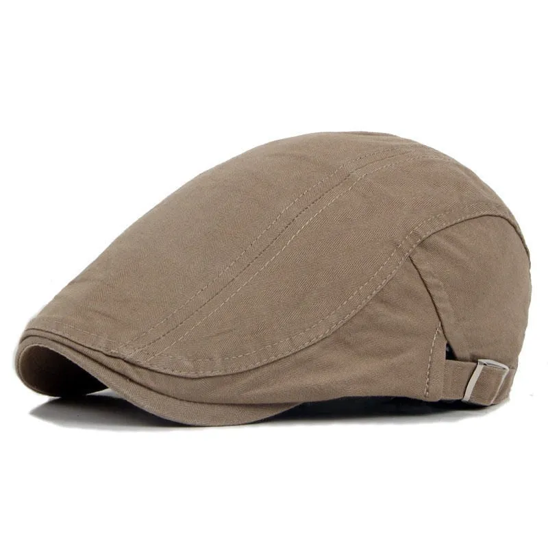 "Wilson" Cotton Flat Cap