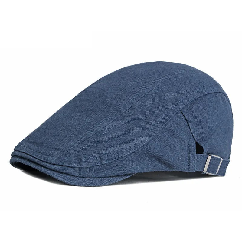 "Wilson" Cotton Flat Cap