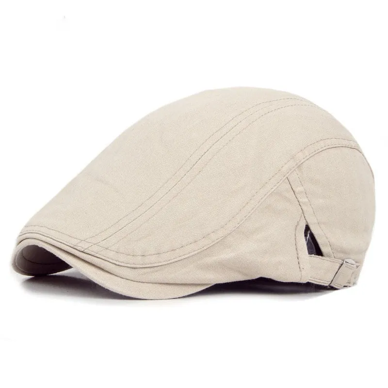 "Wilson" Cotton Flat Cap