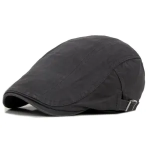 "Wilson" Cotton Flat Cap