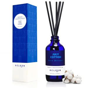 Reed Diffuser Set for Home| 3.7 Oz(110ml) Hawaiian Holiday Fragrance Diffuser | with Mangoes, Pineapples, Peaches & Melons Scented Oil Sticks Diffuser, Air Fresheners for Home, Bathroom