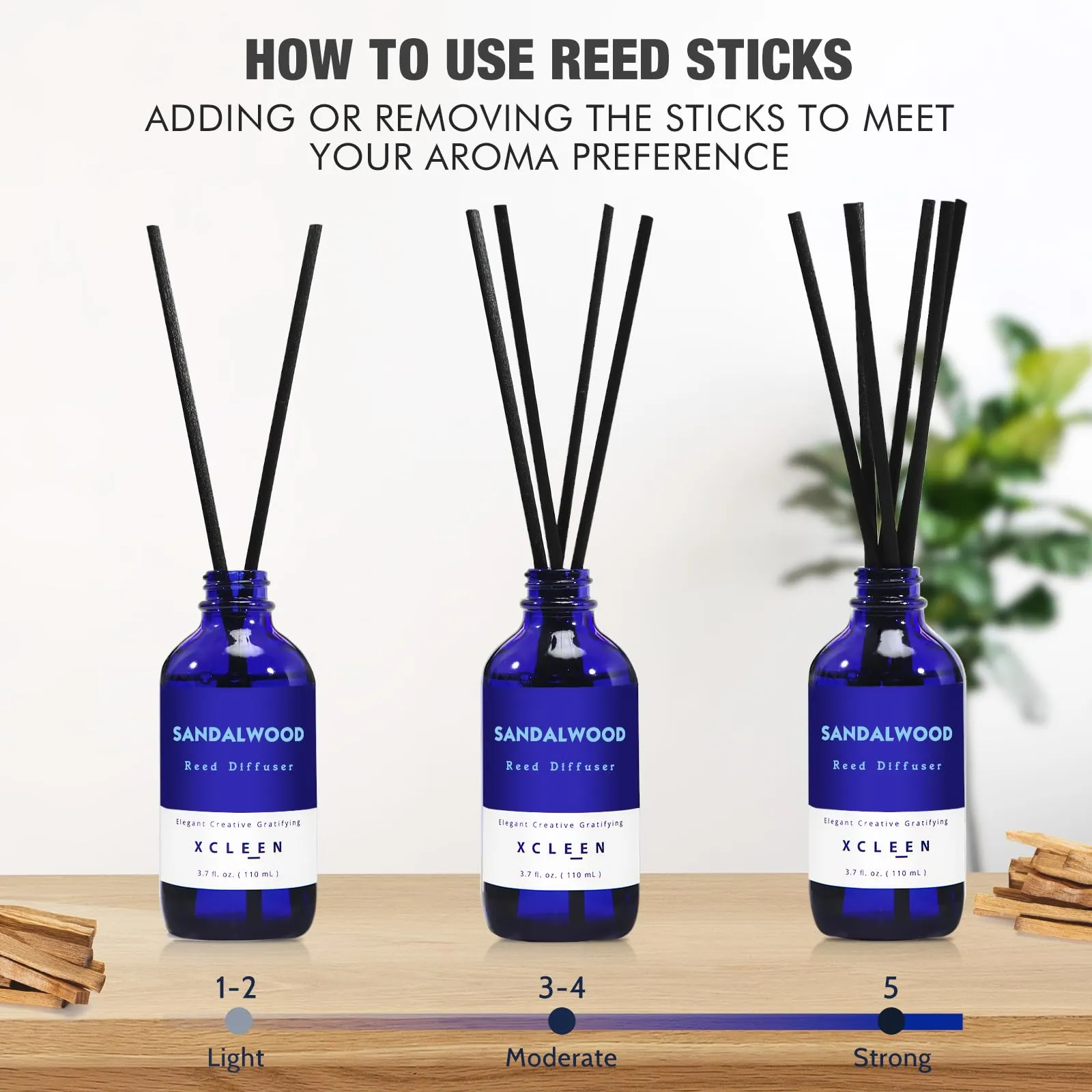 Reed Diffuser Set for Home| 3.7 Oz(110ml) Hawaiian Holiday Fragrance Diffuser | with Mangoes, Pineapples, Peaches & Melons Scented Oil Sticks Diffuser, Air Fresheners for Home, Bathroom
