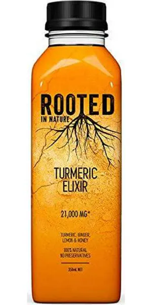 Rooted Rooted Tumeric Elixir Original (12 Pack), 4.9 kilograms