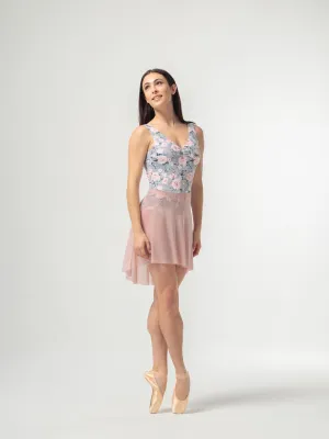 Rose Pink Short Mesh Skirt