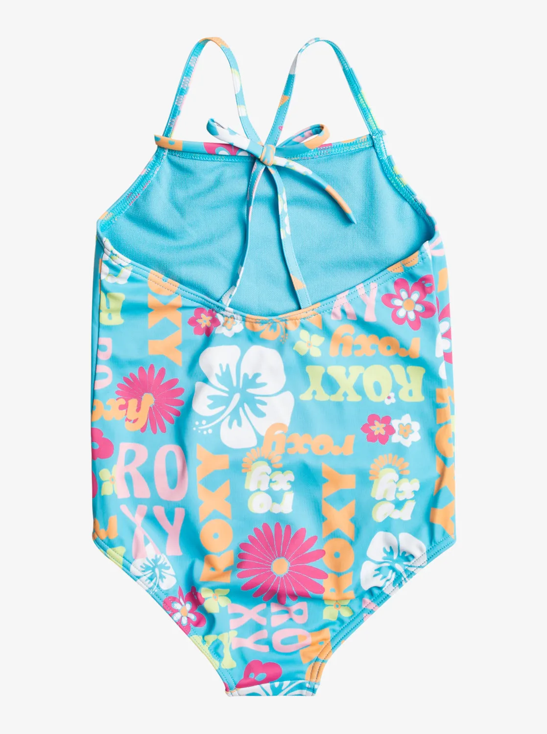 Roxy Girls Flower Vintage Power One-Piece Swimsuit For Girls