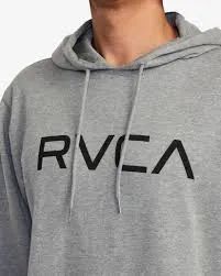 RVCA Mens Big RVCA Pullover Hoodie