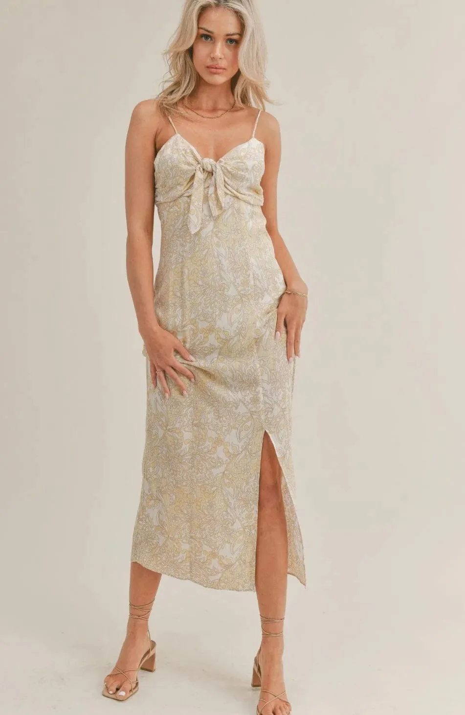 Sage The Label - Lemon Grove Midi Dress