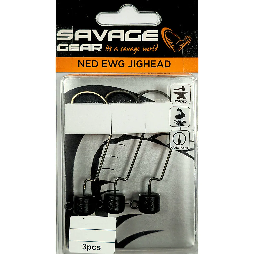 Savage Gear EWG Weedless Ned Jig Heads - 5/0
