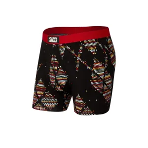 Saxx Ultra Boxers - Black Argyle