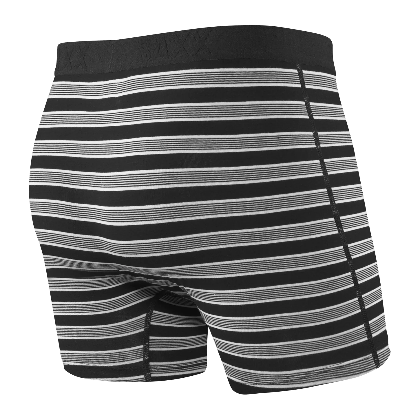 Saxx Ultra Boxers - Black Crew Stripe