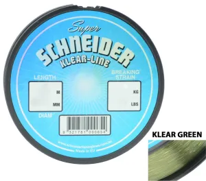 Schneider Klear Line Mono Fishing Line Green 500m