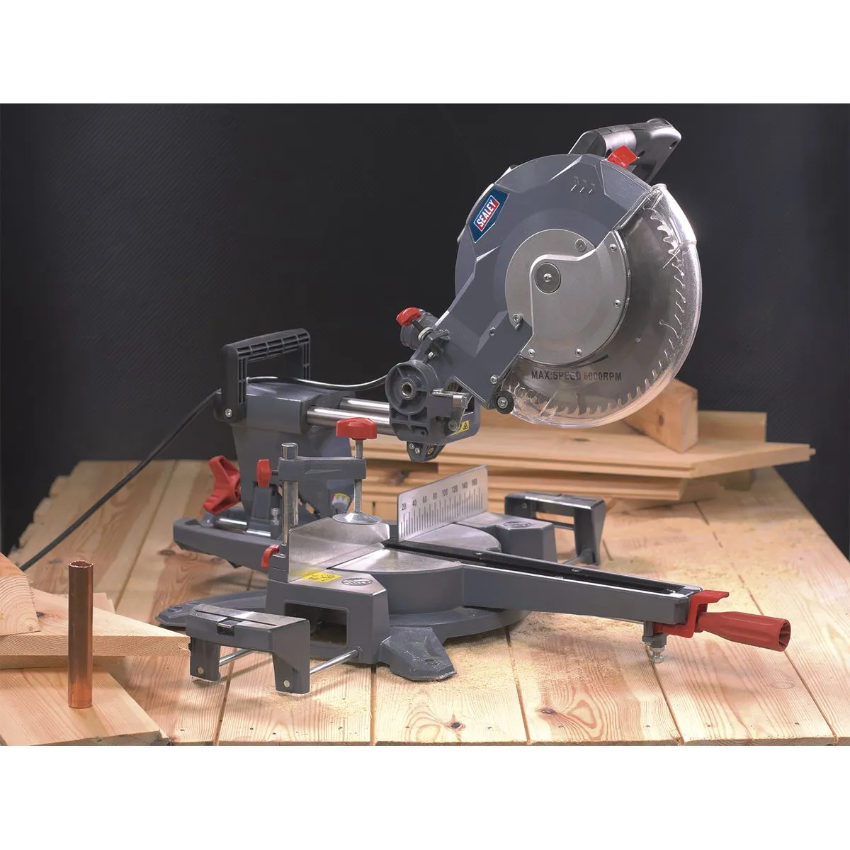 Sealey Sliding Compound Mitre Saw Ø255mm