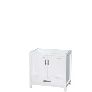 Sheffield 36 Inch Single Bathroom Vanity in White