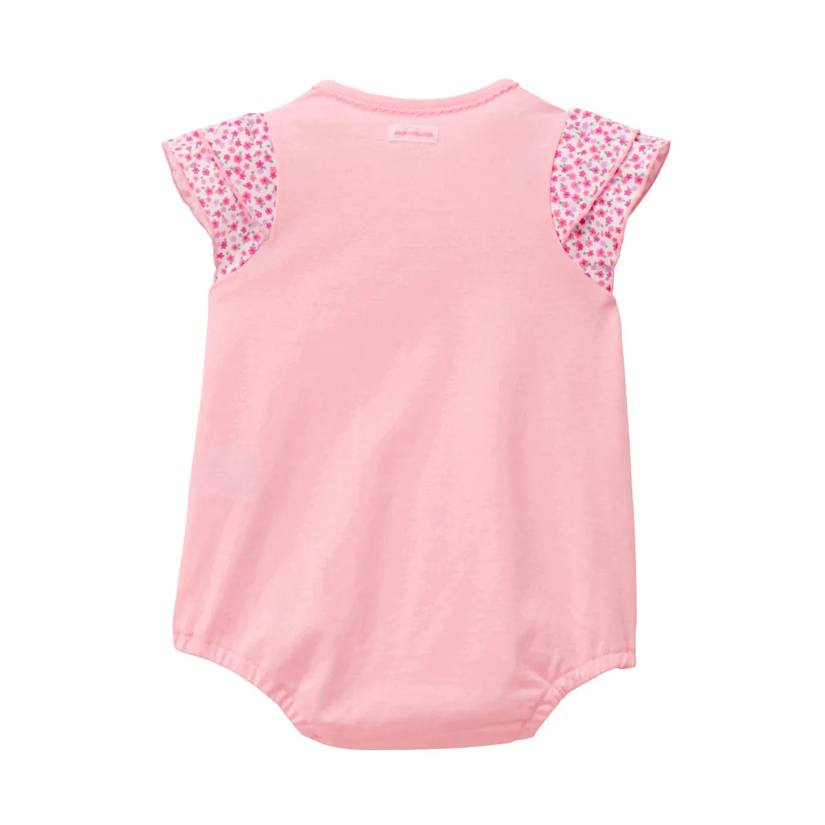 Short Sleeve Onesie with Puffed Sleeves