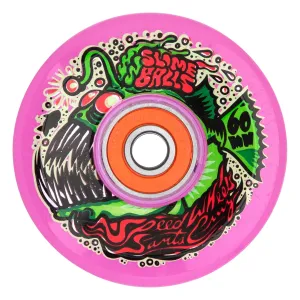 SLIME BALLS ANGLER LIGHT UPS PURPLE 60mm 78a SKATEBOARD WHEELS