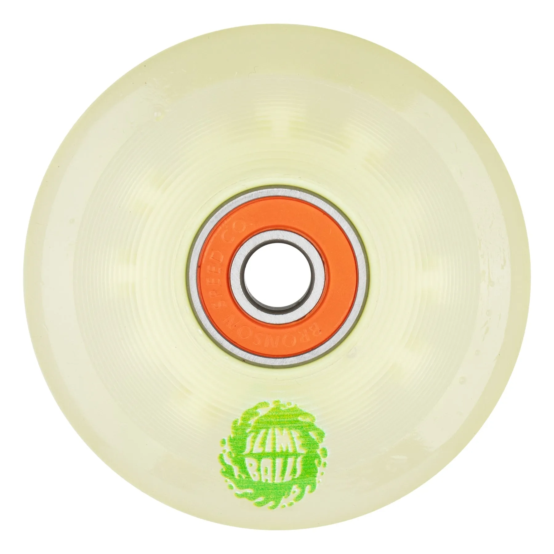 SLIME BALLS X CREATURE ATOMIC LIGHT UPS SLIME GITD 60MM 78A SKATEBOARD WHEELS