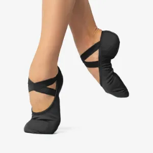 So Danca SD16 "Bliss" Canvas Adult Ballet Shoe - Black