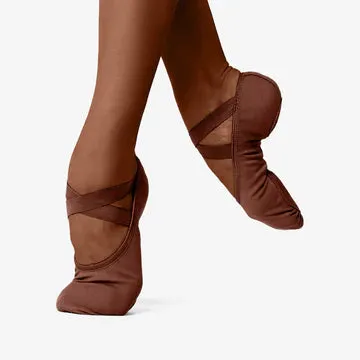 So Dance SD16 "Bliss" Canvas Child Ballet Shoe - Mocha