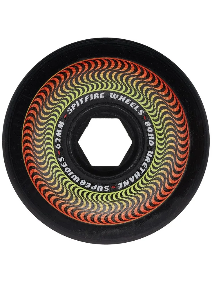 SPITFIRE 80HD SUPERWIDES 62MM SKATEBOARD WHEELS