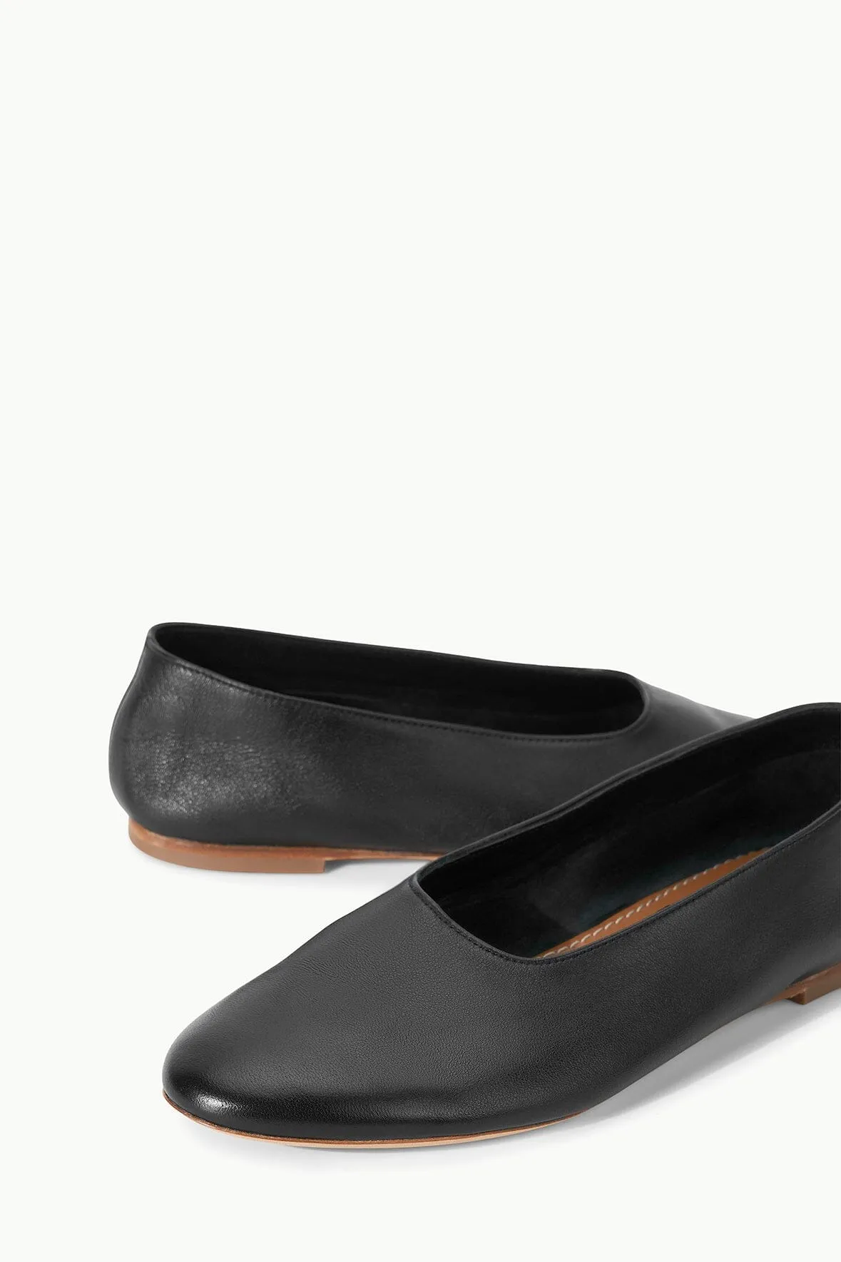 Staud - Women - Black Alba Ballet Flat