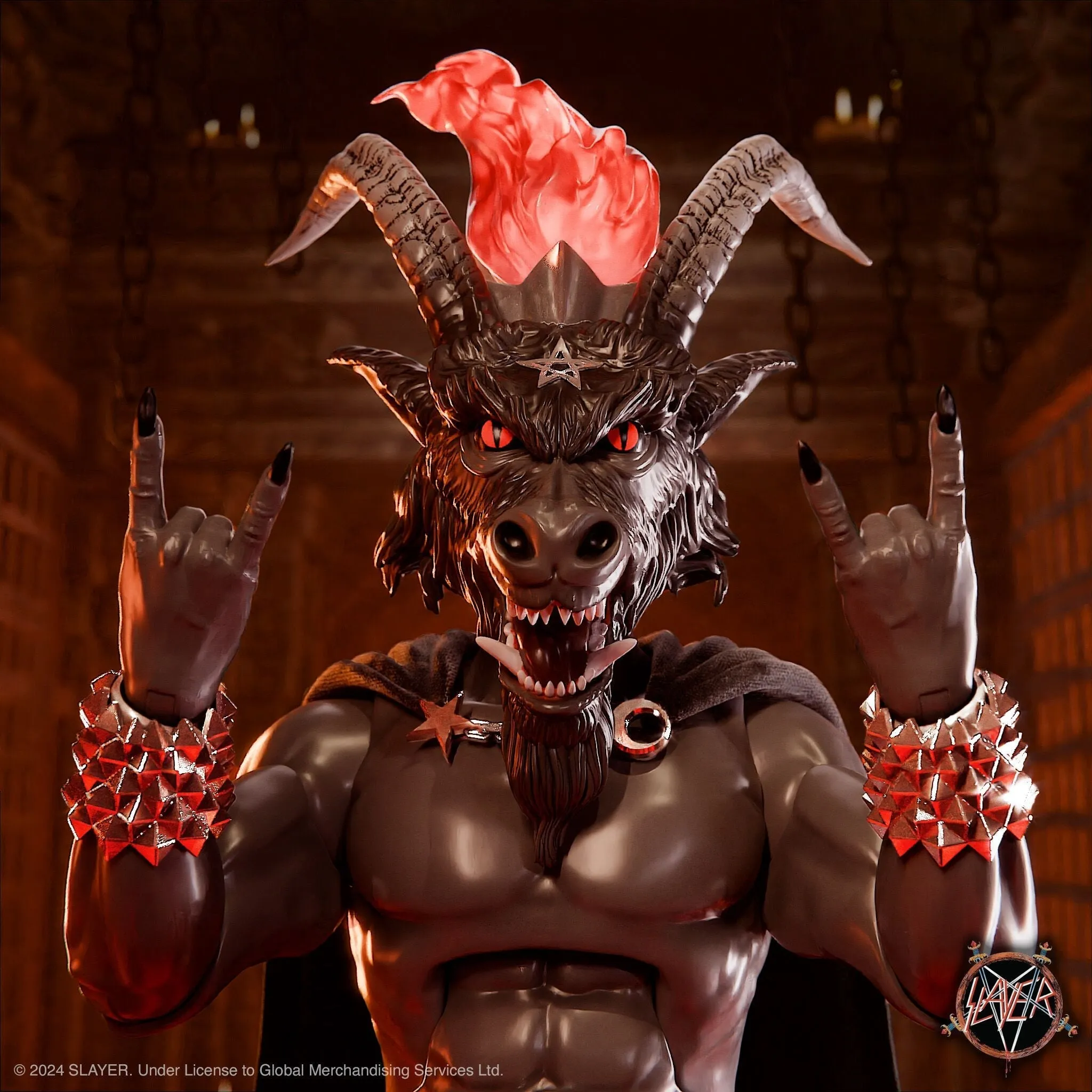 Super7 x Slayer Minotaur Black Magic Ultimates Figure