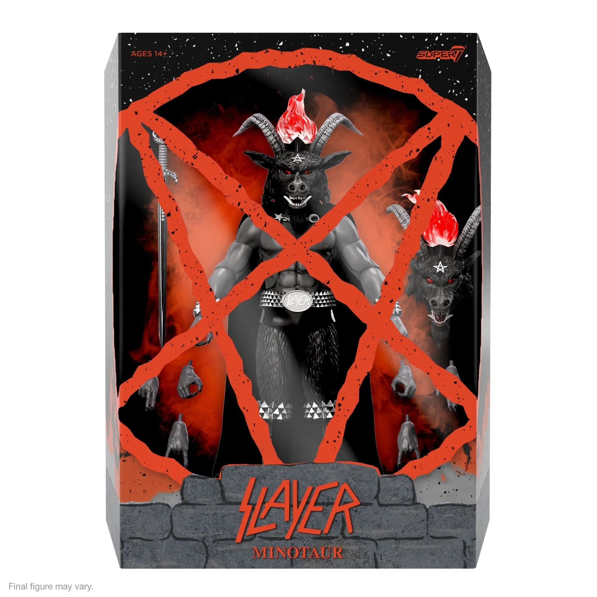 Super7 x Slayer Minotaur Black Magic Ultimates Figure