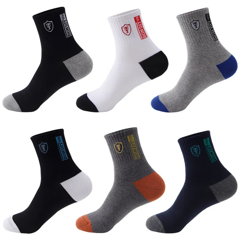 Sweat-absorbing Cotton Socks Deodorant Athletic