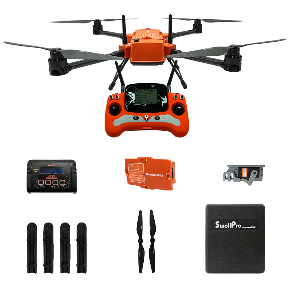 SwellPro Fisherman MAX FD2 Waterproof Fishing Drone