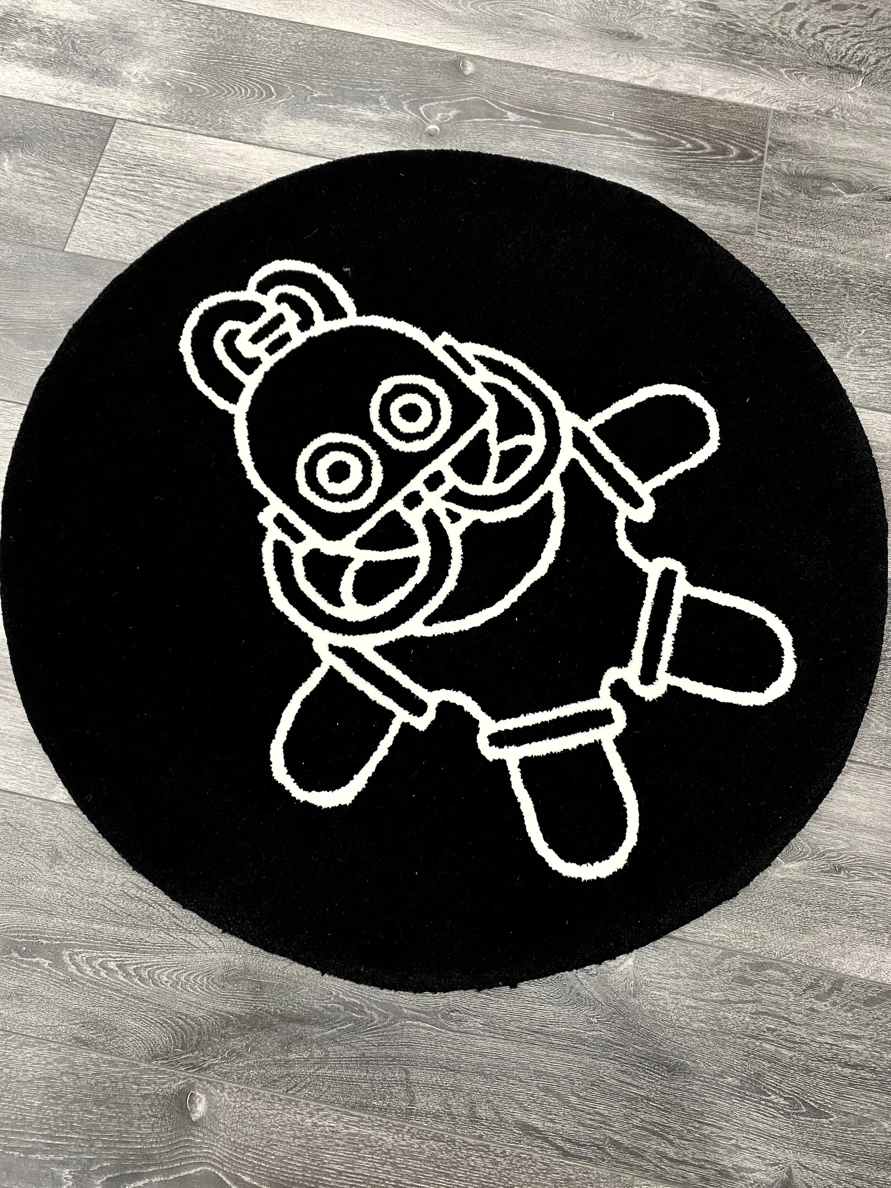 SWIMMING ROBOT RUG