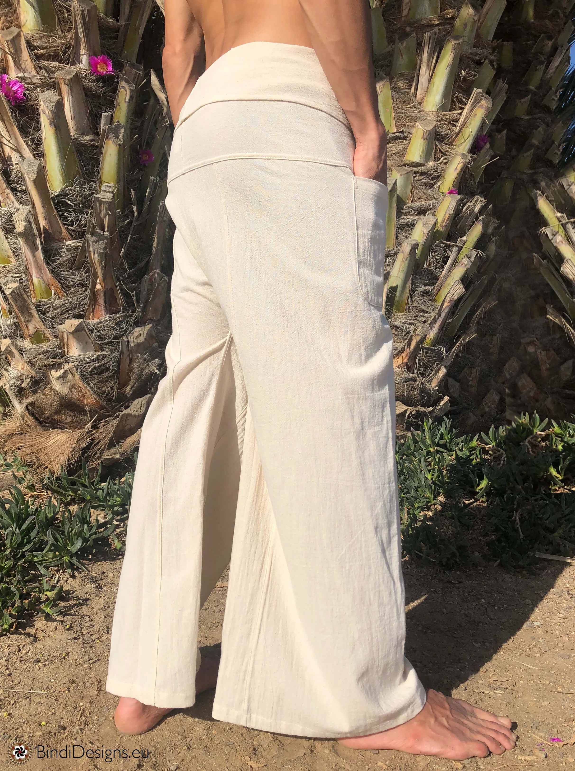 Thai Fisherman Pants Natural Light Cotton