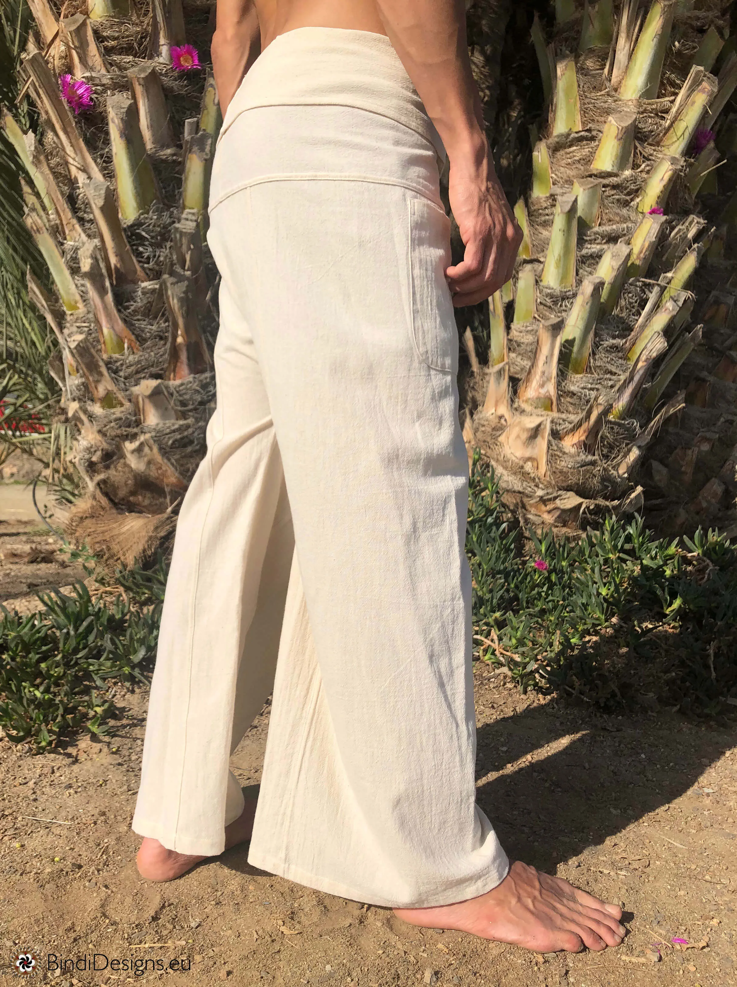 Thai Fisherman Pants Natural Light Cotton