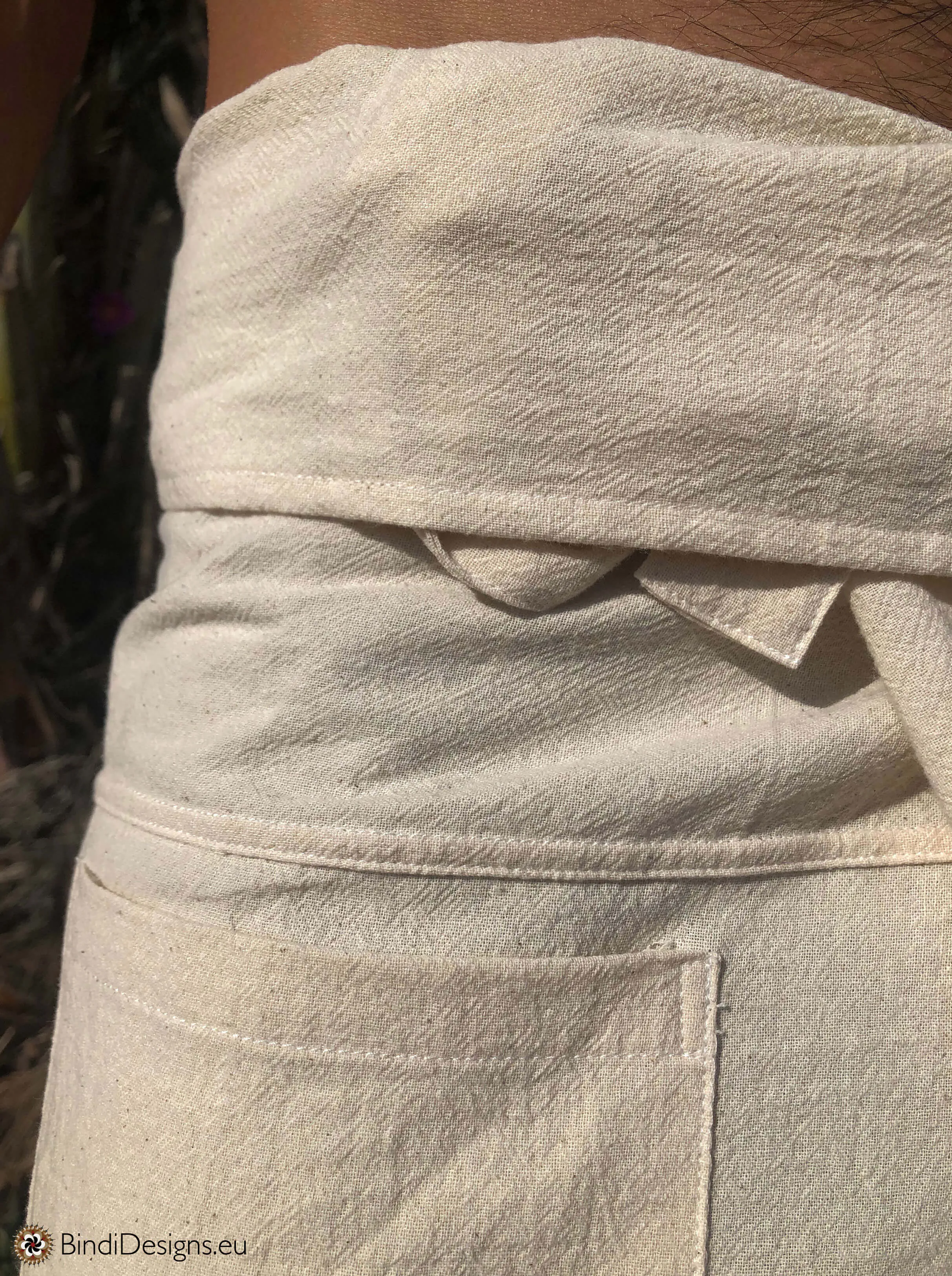 Thai Fisherman Pants Natural Light Cotton
