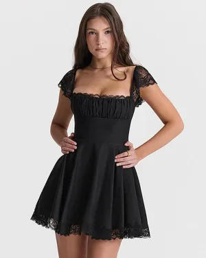 Tints Black Dress