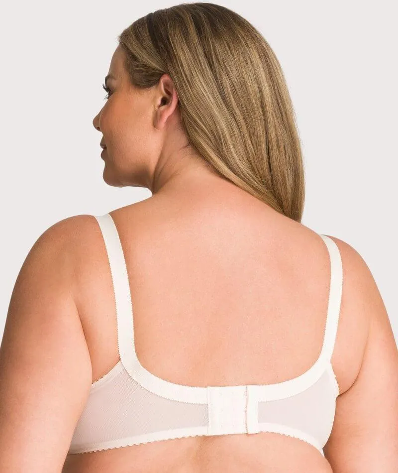 Triumph Poesie Firm Support Wire-free Bra - Fresh Powder