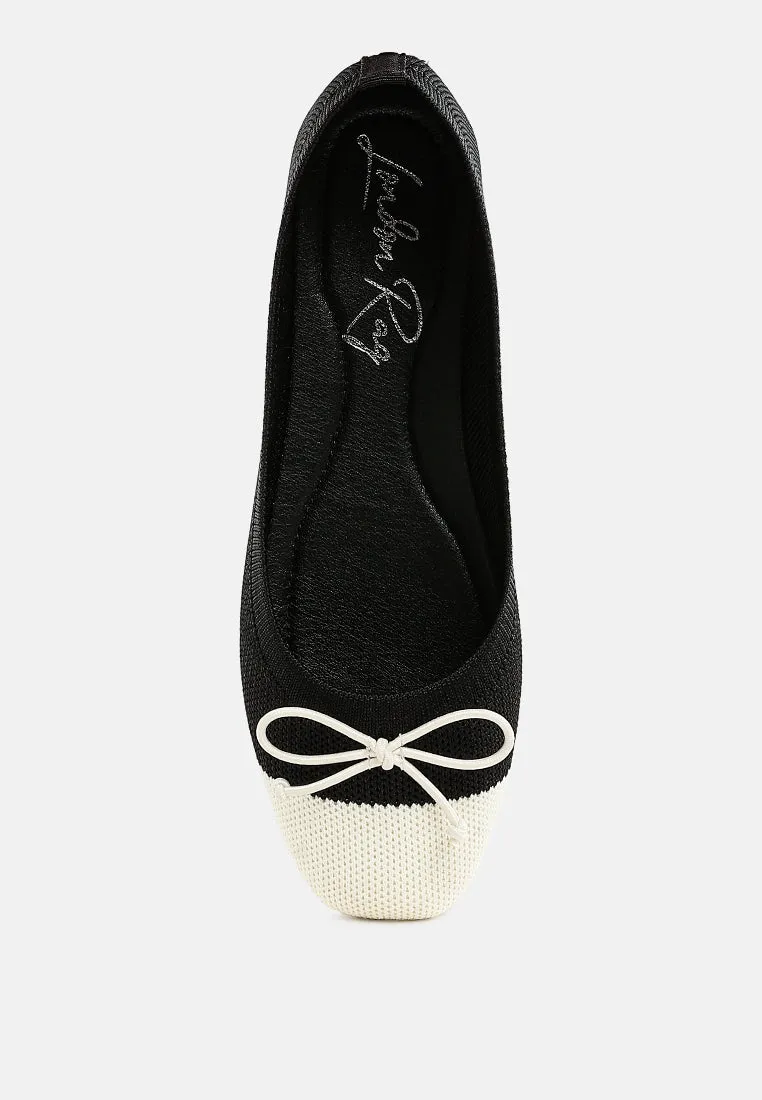Two Tone Ballerinas By RUW