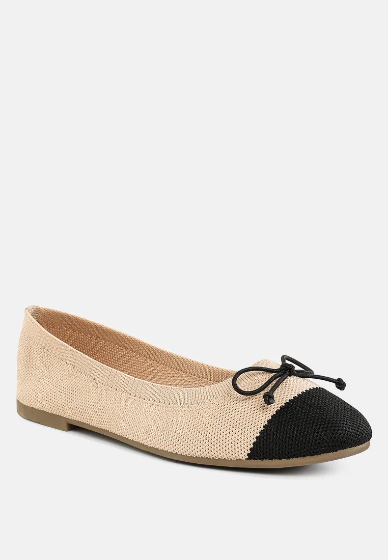 Two Tone Ballerinas By RUW