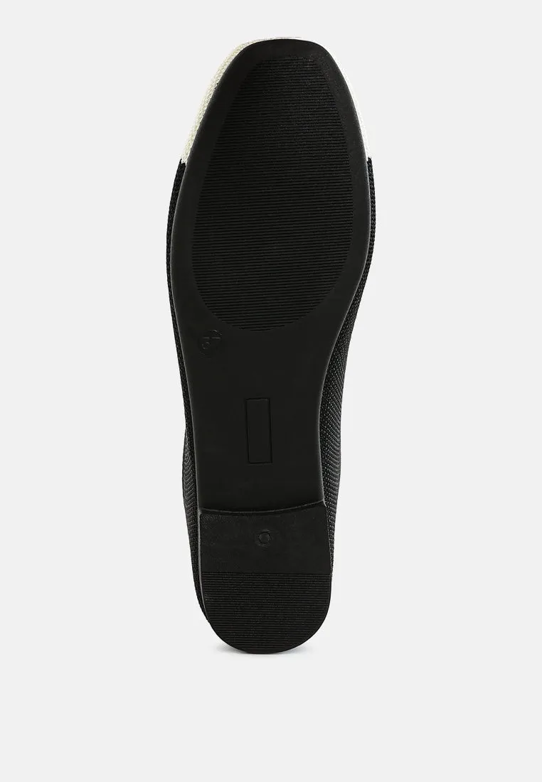 Two Tone Ballerinas By RUW