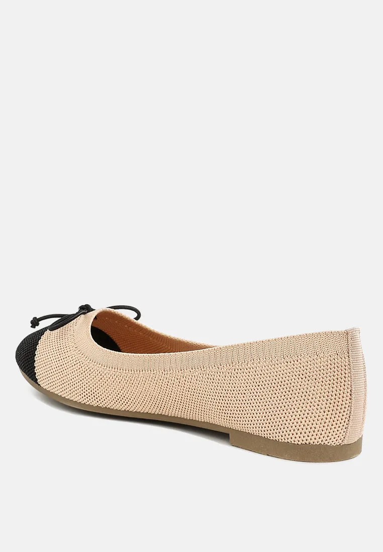 Two Tone Ballerinas By RUW