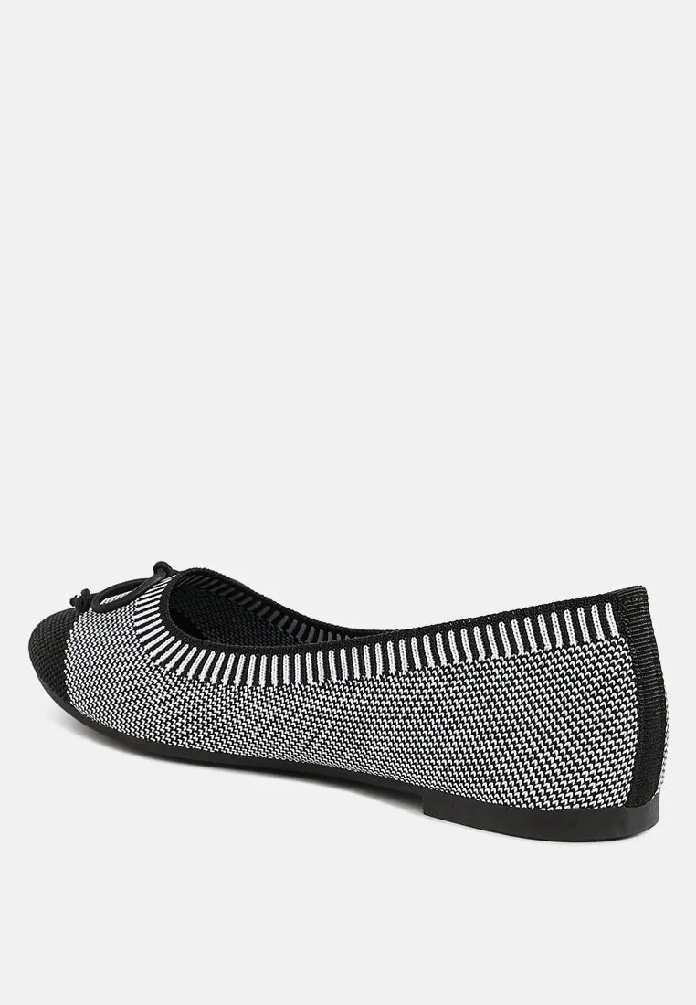 Two Tone Ballerinas By RUW