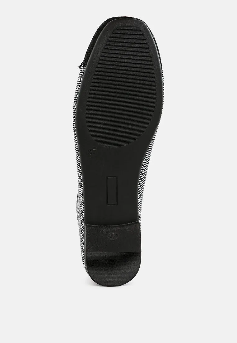 Two Tone Ballerinas By RUW