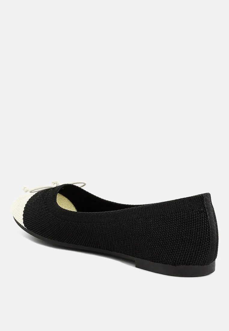 Two Tone Ballerinas By RUW