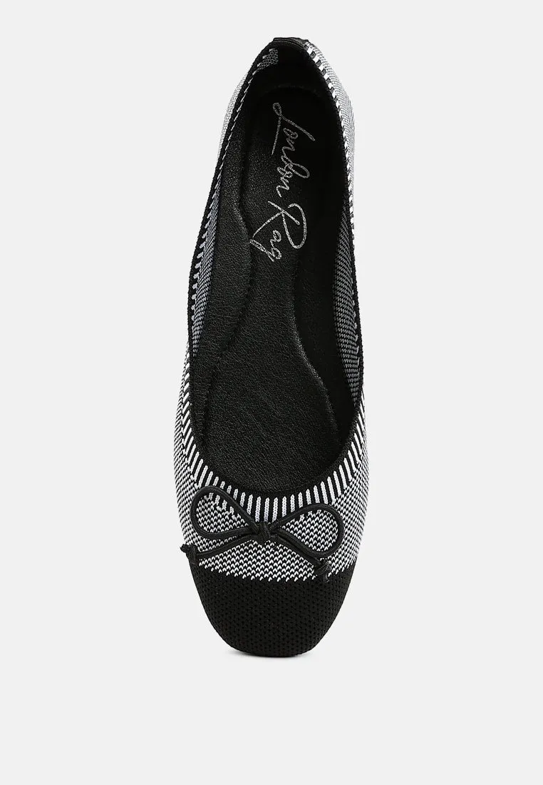 Two Tone Ballerinas By RUW
