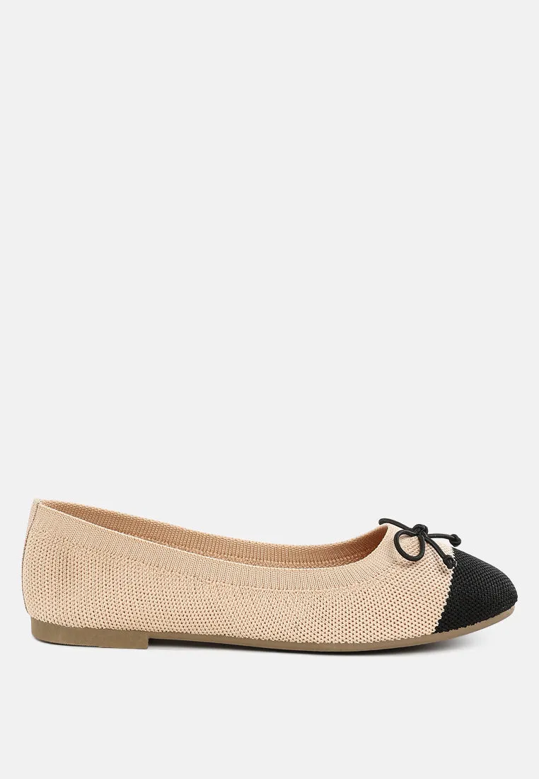 Two Tone Ballerinas By RUW
