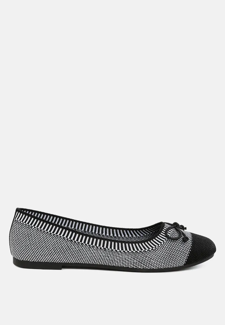 Two Tone Ballerinas By RUW