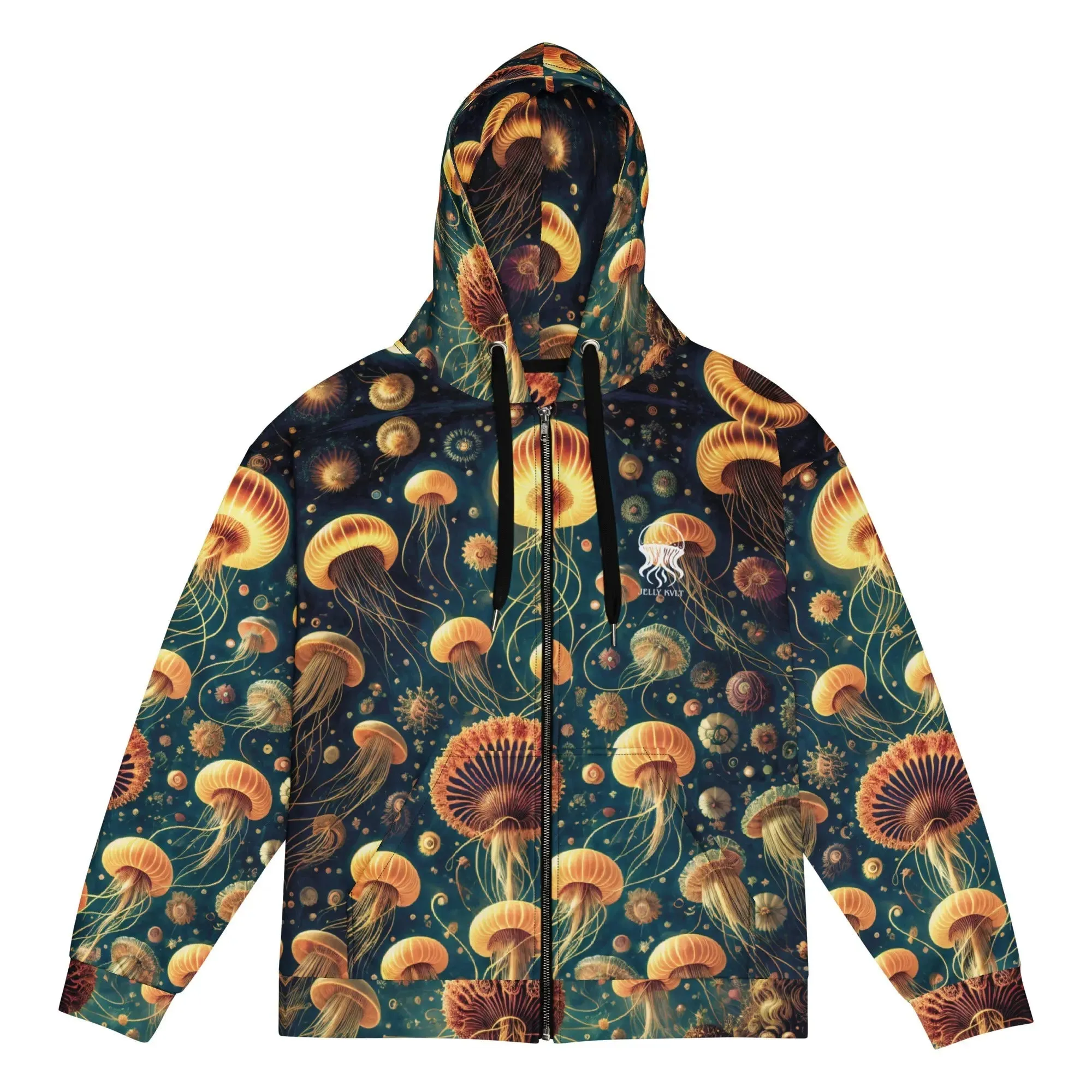 Unisex Comfort Zip Hoodie - Eldritch Ballet