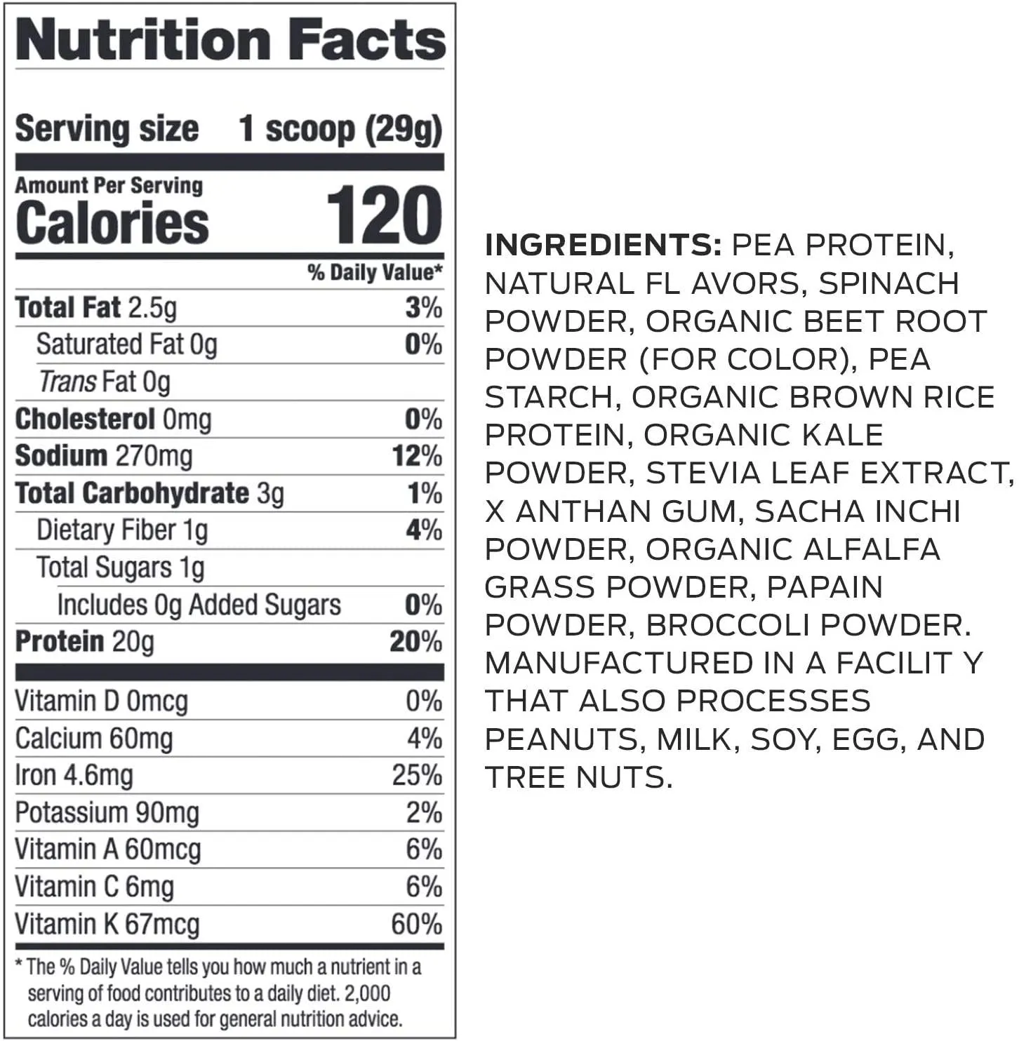 Vega Protein and Greens, Berry, Vegan Protein Powder, 20g Plant Based Protein, Low Carb, Keto, Dairy Free, Gluten Free, Non GMO, Pea Protein for Women and Men, 1.3 Pounds (21 Servings)